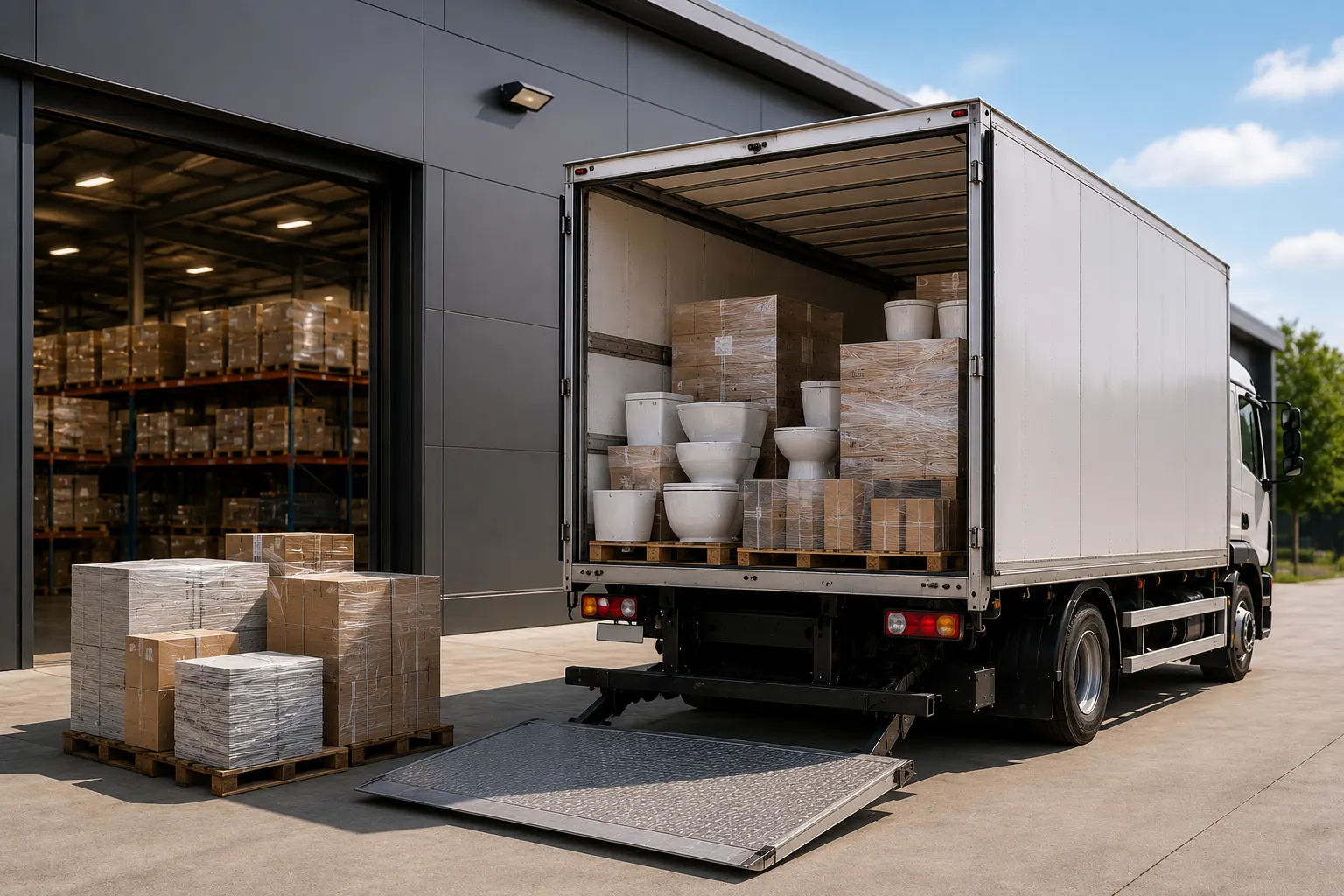 Logistics and site delivery